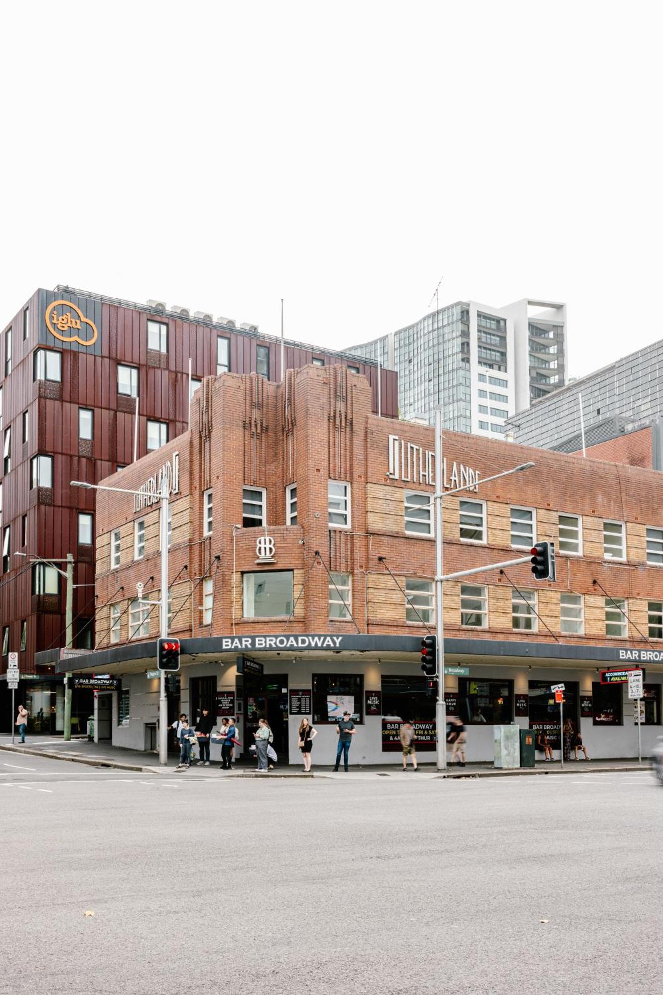 Bar Broadway 호텔 시드니 외부 사진